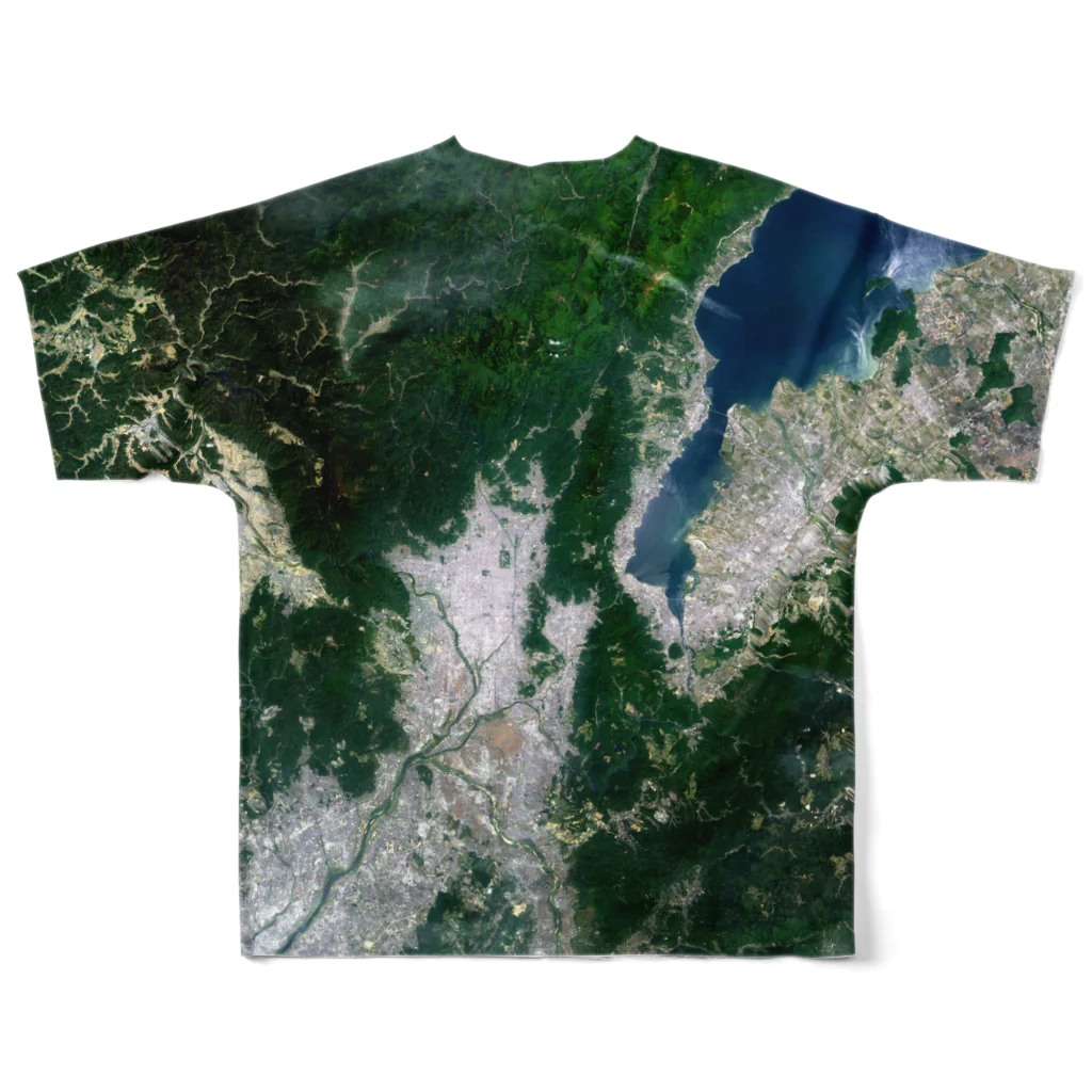 WEAR YOU AREの京都府 京都市 フルグラフィックTシャツの背面