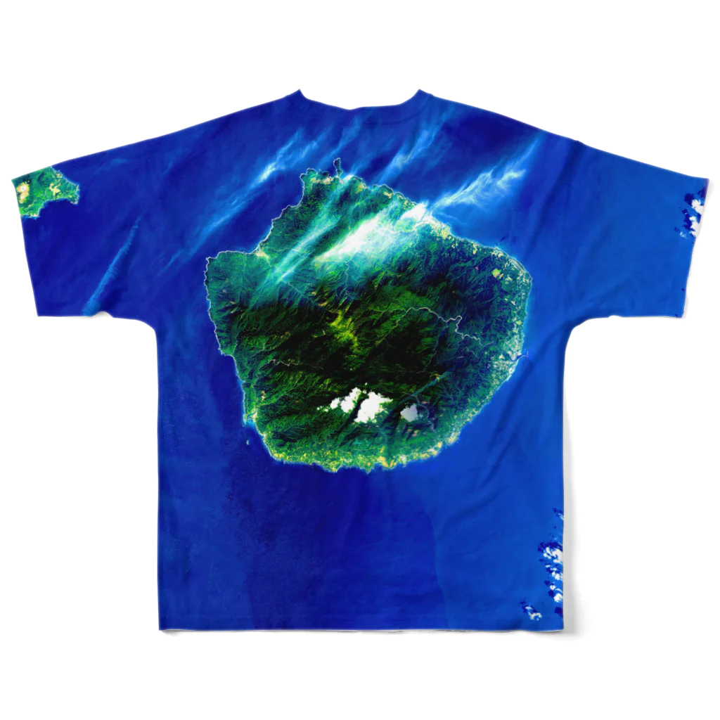 WEAR YOU AREの鹿児島県 熊毛郡 All-Over Print T-Shirt :back
