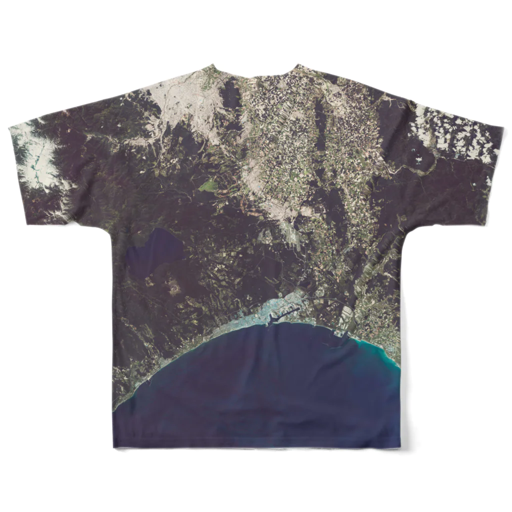 WEAR YOU AREの北海道 苫小牧市 フルグラフィックTシャツの背面