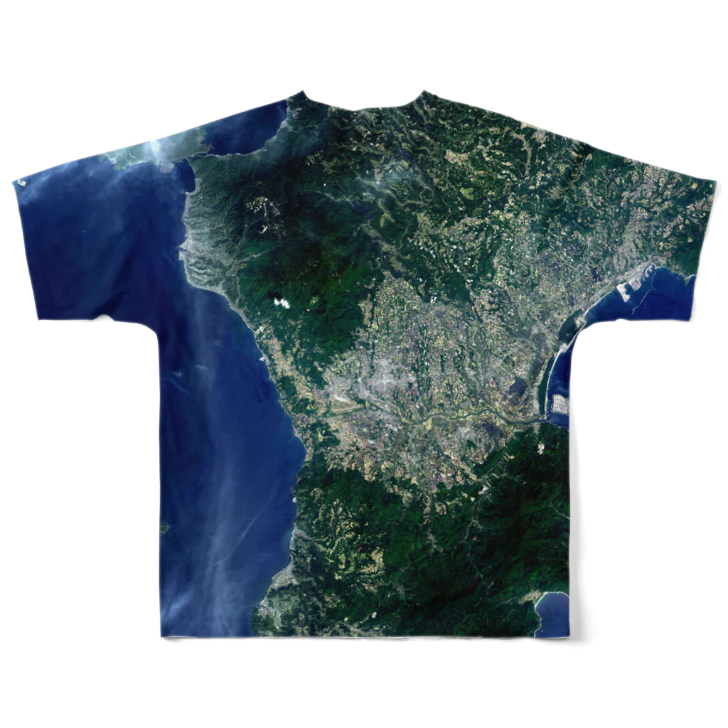 WEAR YOU AREの鹿児島県 鹿屋市 Tシャツ 両面 フルグラフィックTシャツの背面