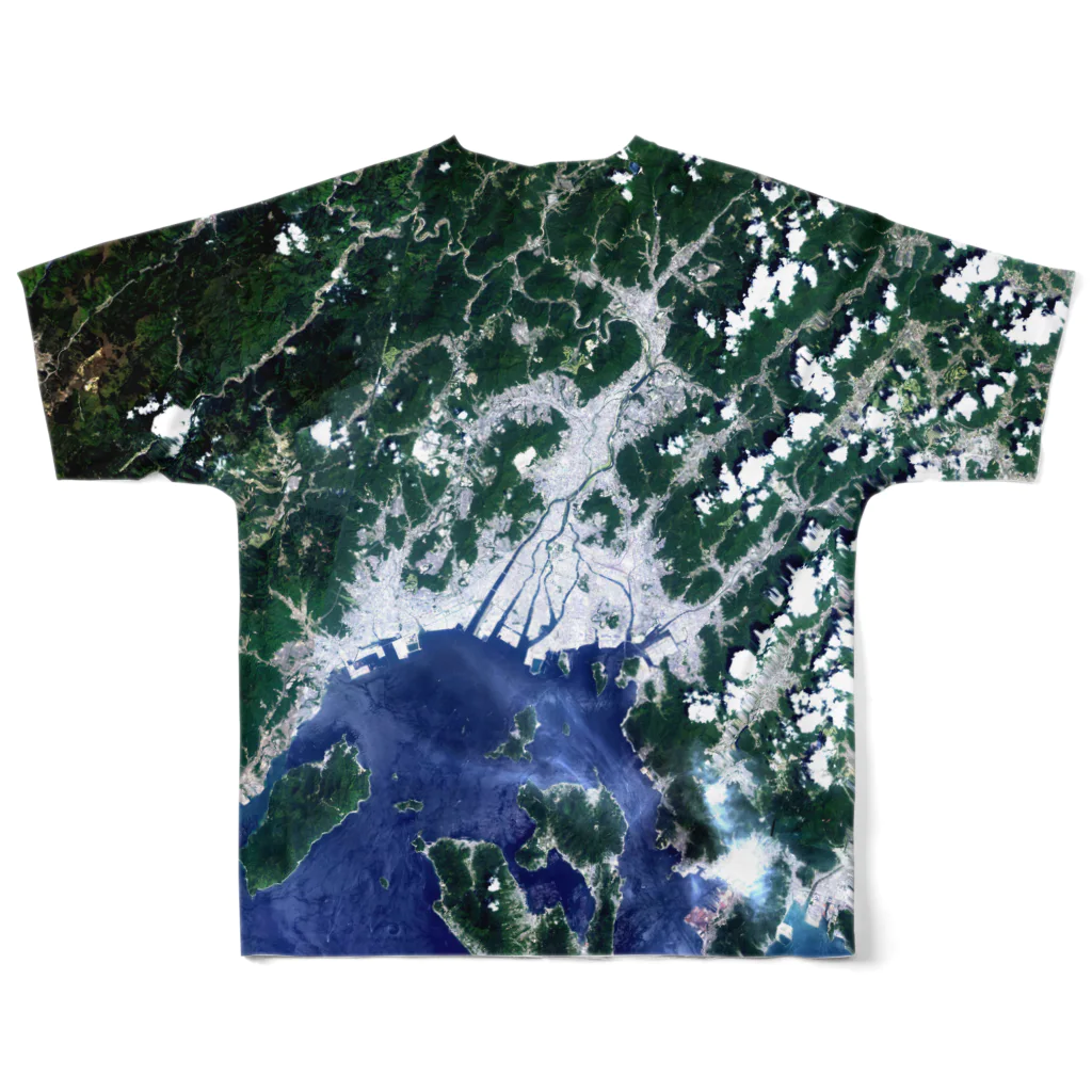 WEAR YOU AREの広島県 広島市 All-Over Print T-Shirt :back