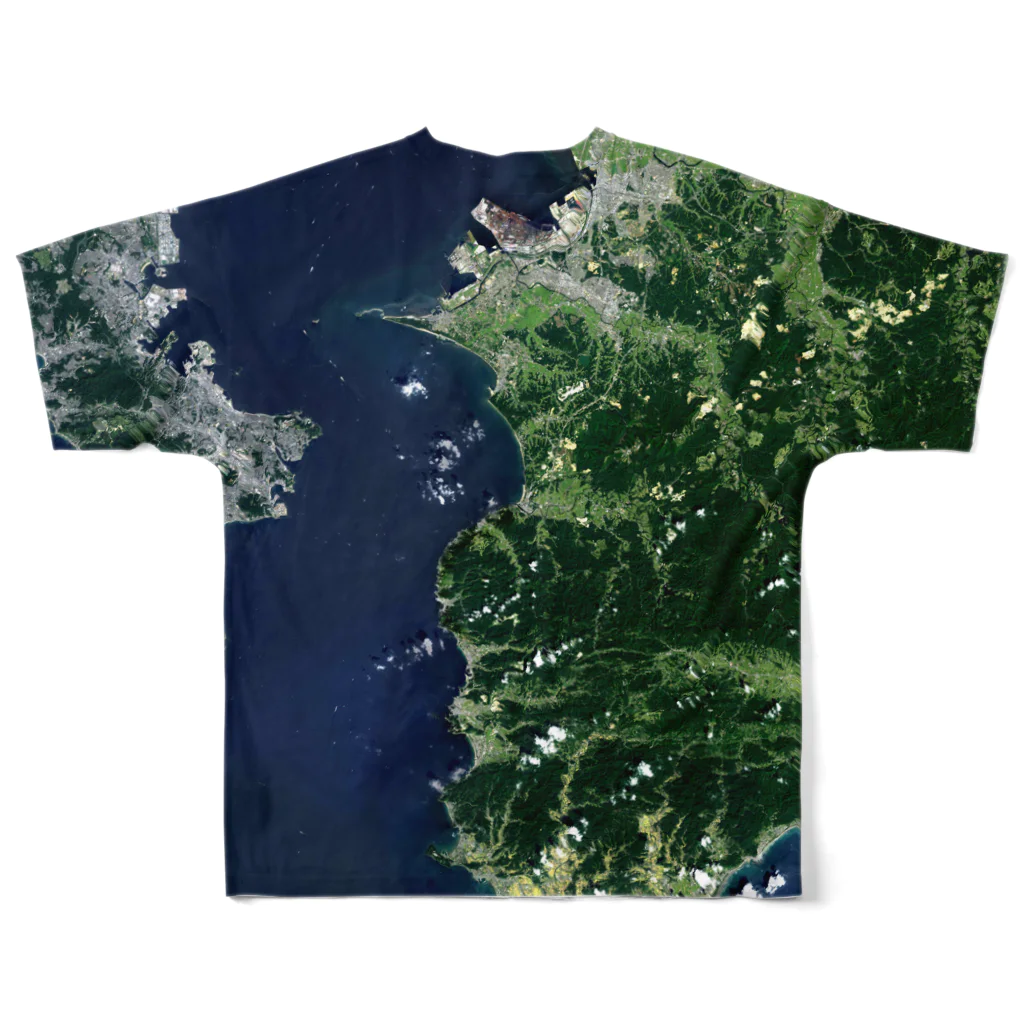 WEAR YOU AREの千葉県 君津市 フルグラフィックTシャツの背面