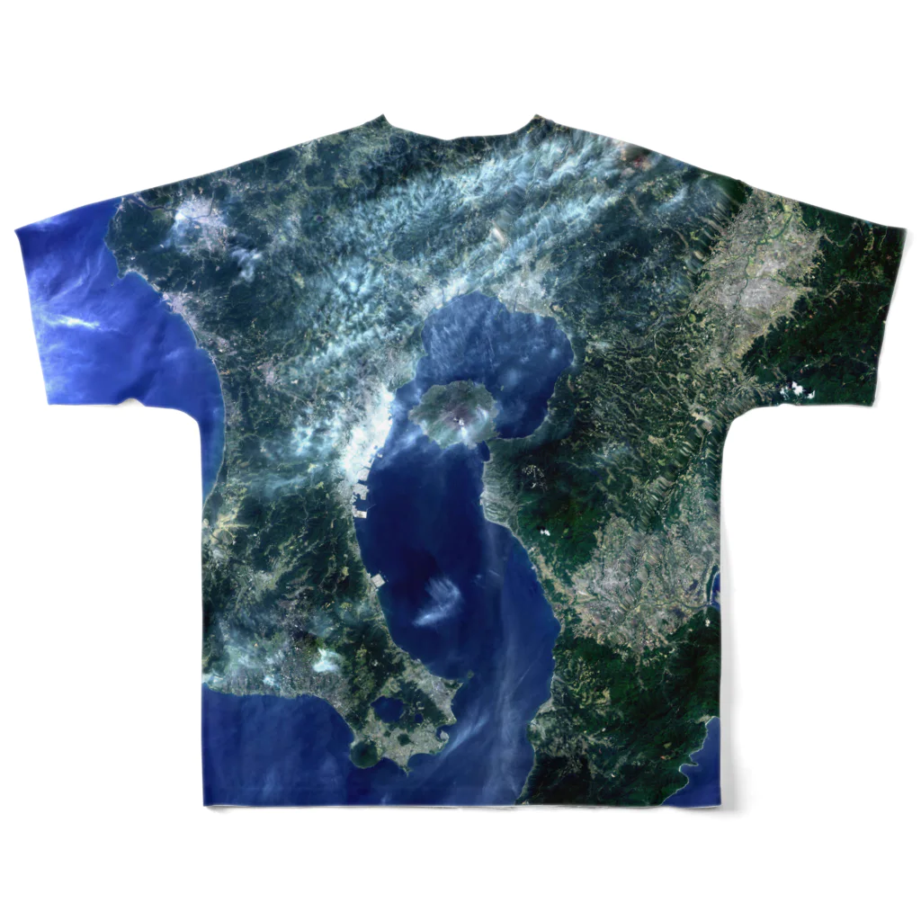 WEAR YOU AREの鹿児島県 垂水市 All-Over Print T-Shirt :back