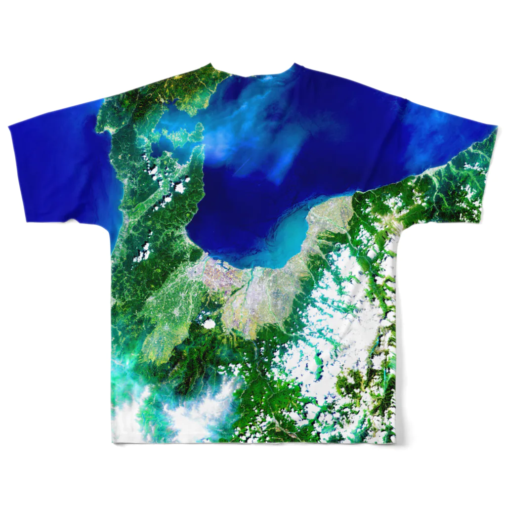 WEAR YOU AREの富山県 富山市 フルグラフィックTシャツの背面