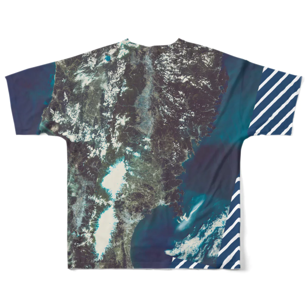 WEAR YOU AREの岩手県 一関市 All-Over Print T-Shirt :back