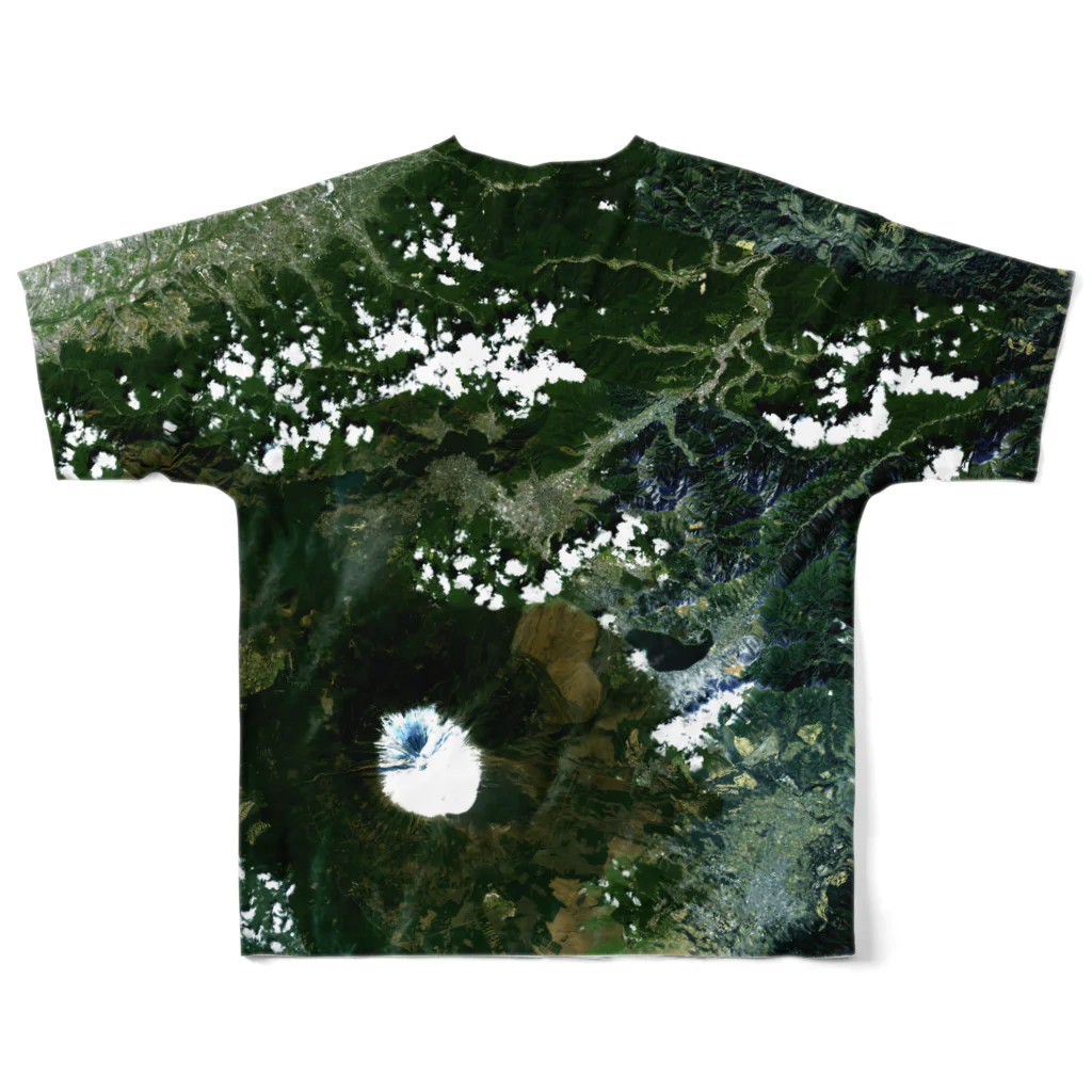 WEAR YOU AREの山梨県 南都留郡 All-Over Print T-Shirt :back