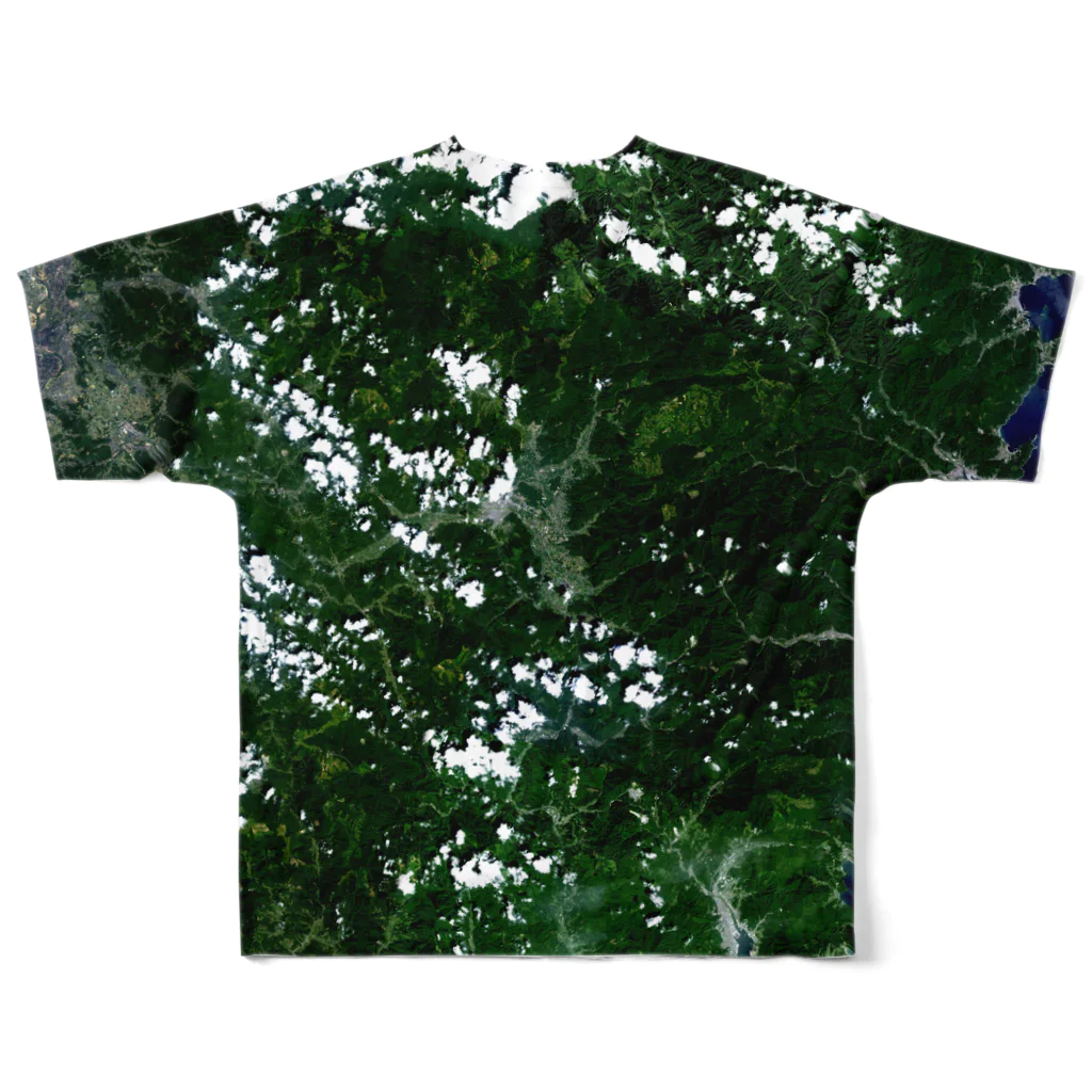 WEAR YOU AREの岩手県 遠野市 All-Over Print T-Shirt :back