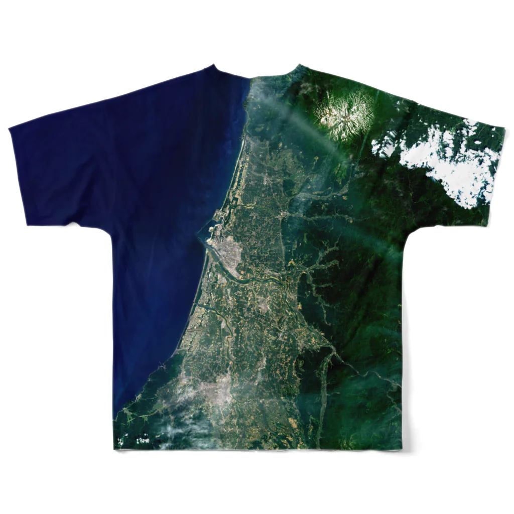 WEAR YOU AREの山形県 酒田市 All-Over Print T-Shirt :back