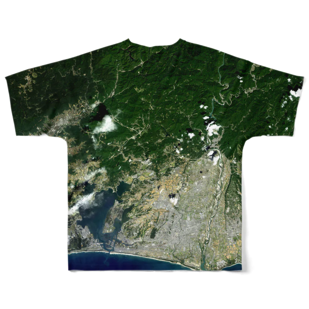 WEAR YOU AREの静岡県 浜松市 フルグラフィックTシャツの背面