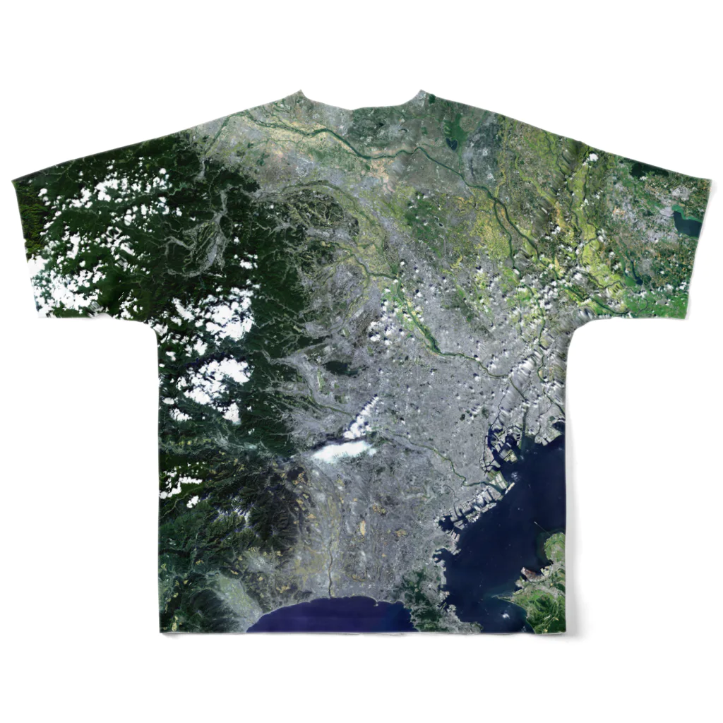WEAR YOU AREの埼玉県 所沢市 フルグラフィックTシャツの背面