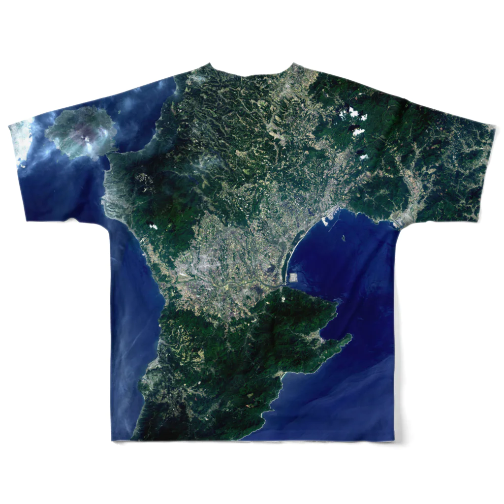 WEAR YOU AREの鹿児島県 鹿屋市 フルグラフィックTシャツの背面