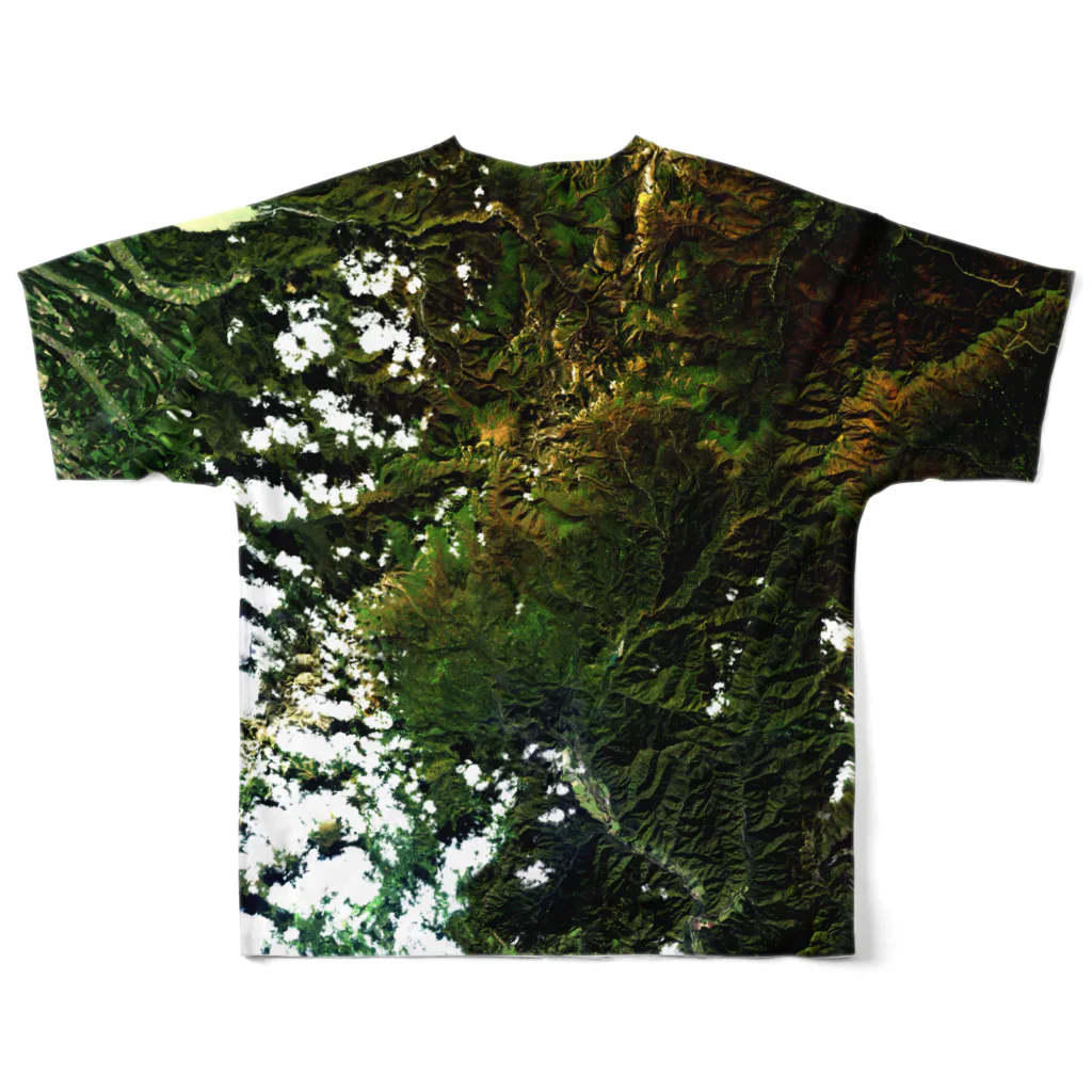 WEAR YOU AREの北海道 上川郡 All-Over Print T-Shirt :back