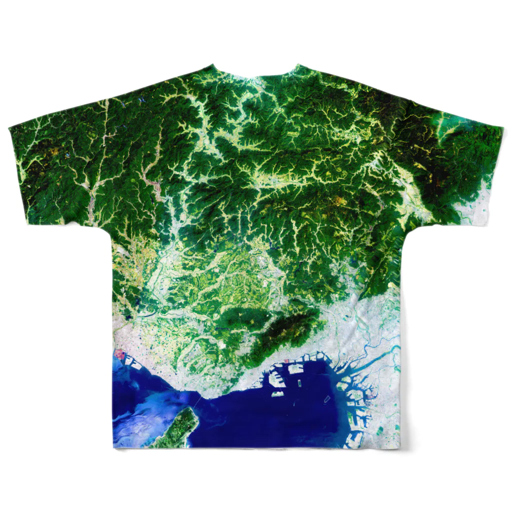 WEAR YOU AREの兵庫県 三田市 All-Over Print T-Shirt :back