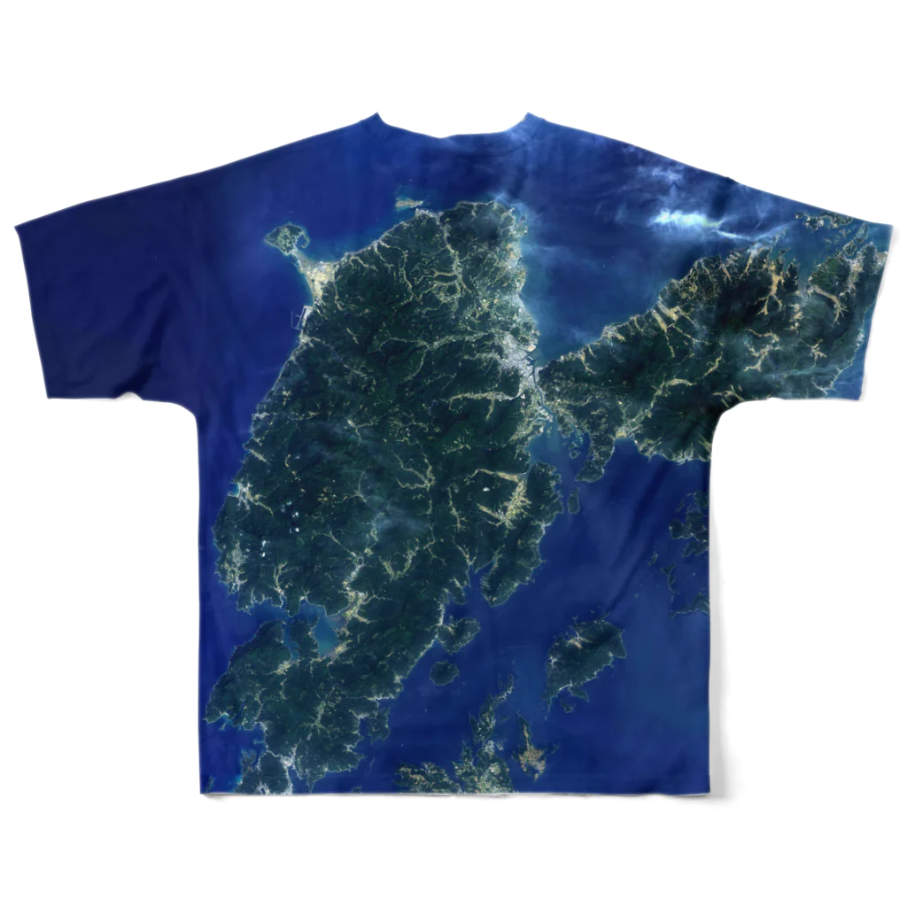 WEAR YOU AREの熊本県 天草市 フルグラフィックTシャツの背面