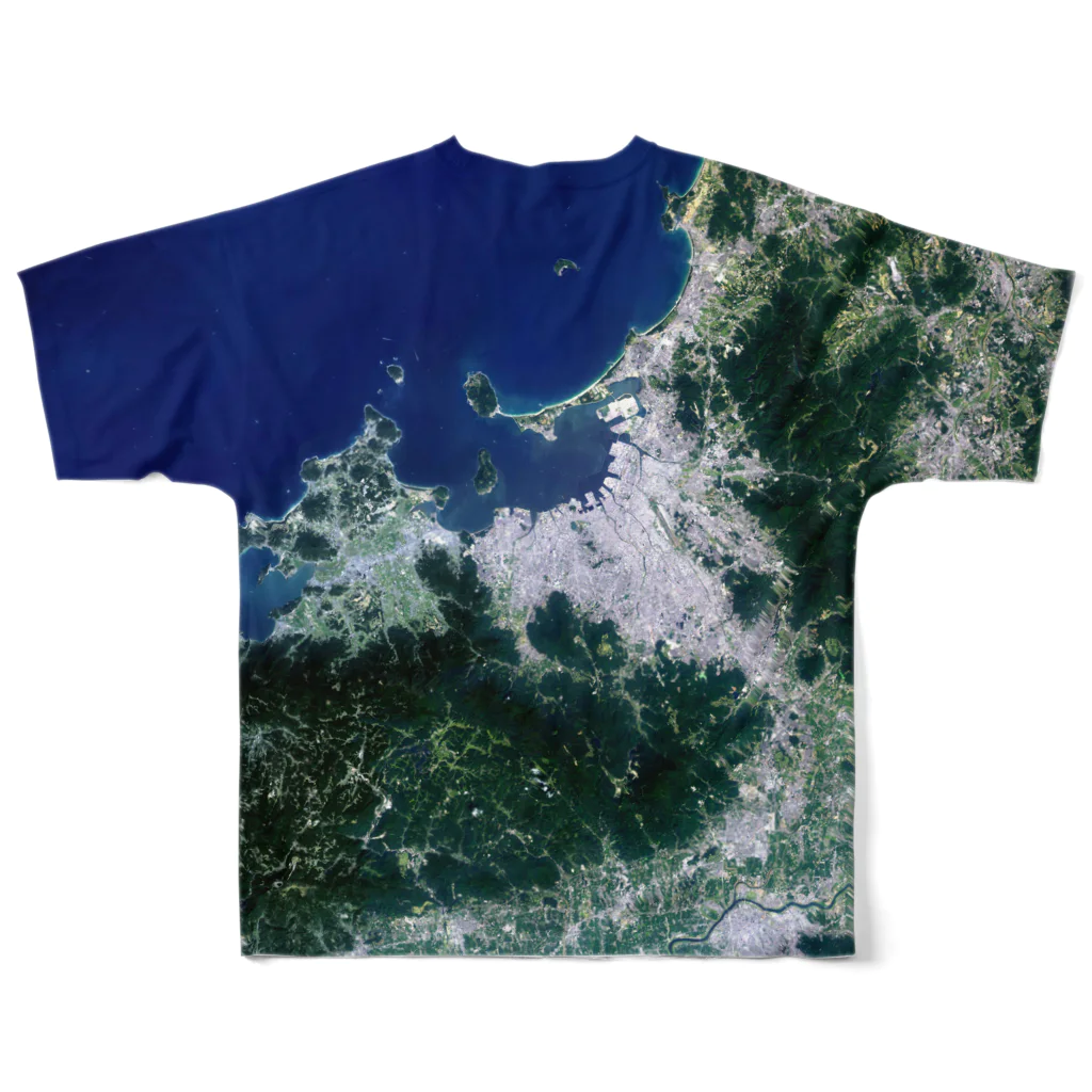 WEAR YOU AREの福岡県 福岡市 フルグラフィックTシャツの背面