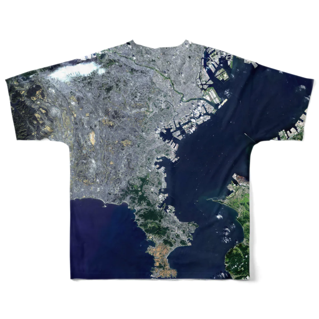 WEAR YOU AREの神奈川県 横浜市 フルグラフィックTシャツの背面