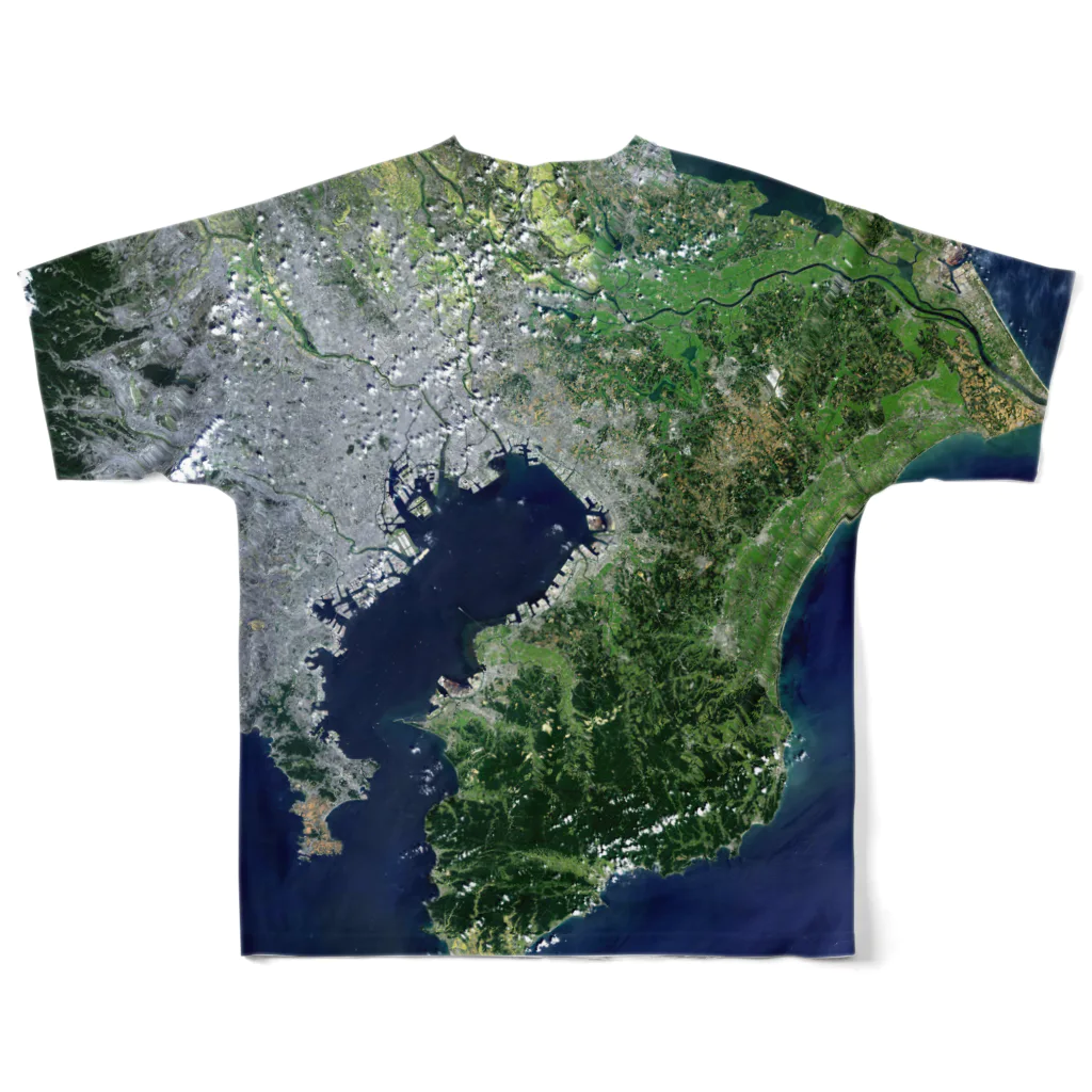 WEAR YOU AREの千葉県 袖ケ浦市 フルグラフィックTシャツの背面