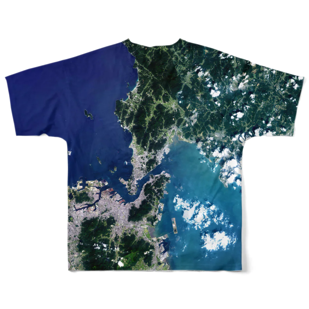 WEAR YOU AREの山口県 下関市 All-Over Print T-Shirt :back