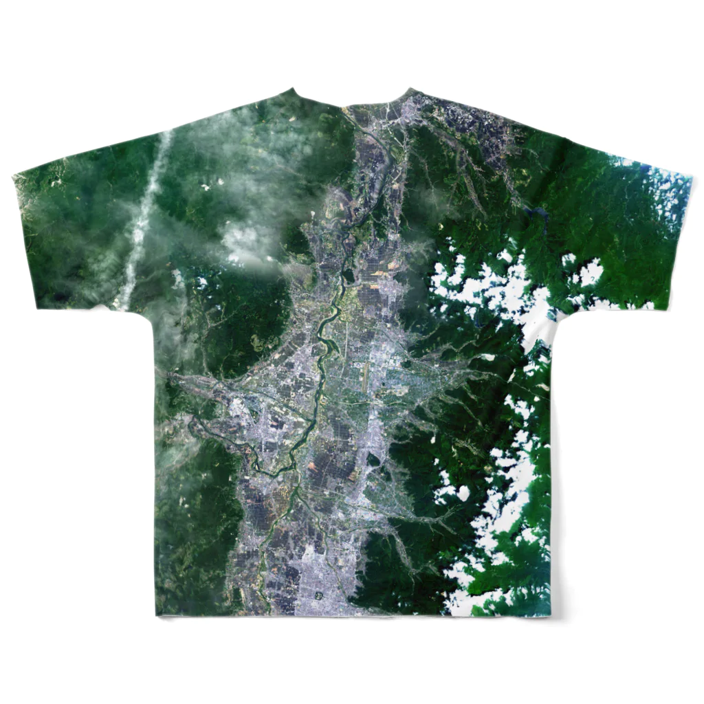 WEAR YOU AREの山形県 村山市 フルグラフィックTシャツの背面