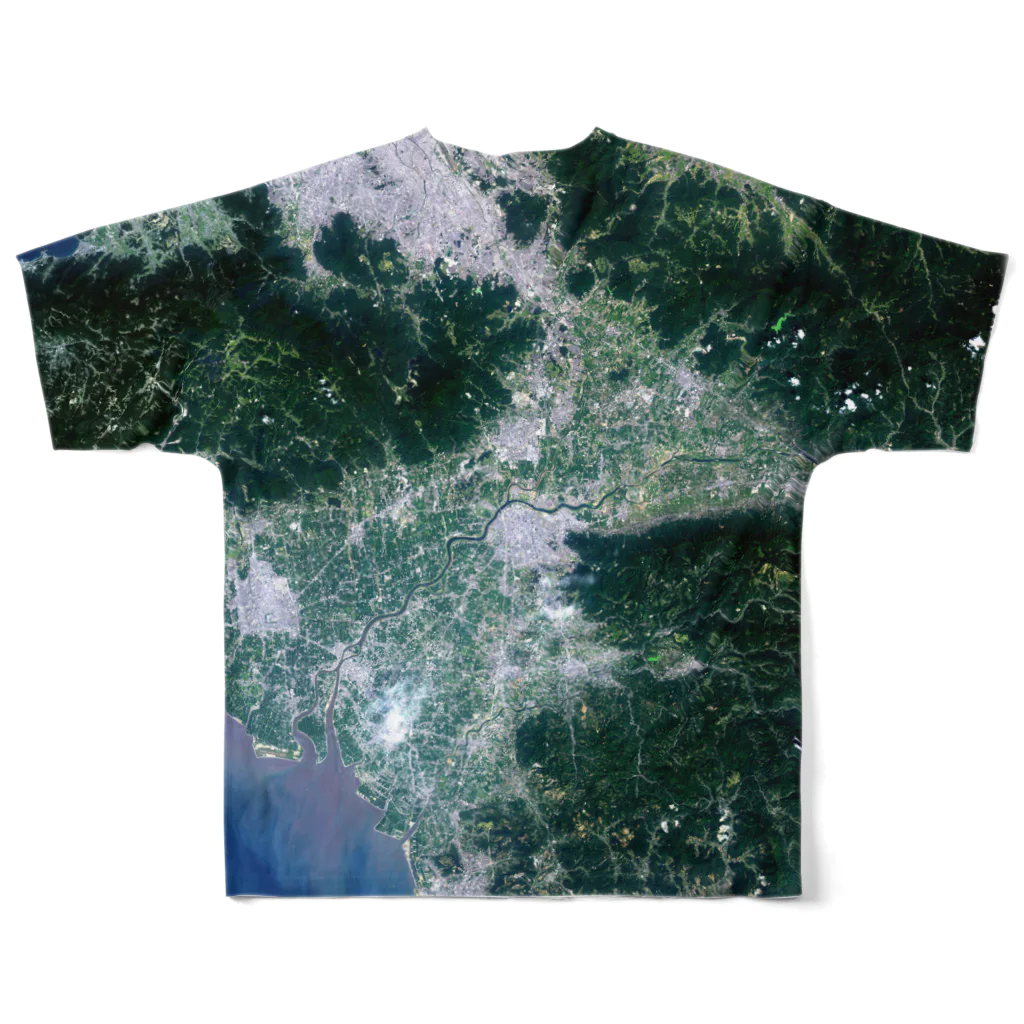 WEAR YOU AREの福岡県 久留米市 フルグラフィックTシャツの背面