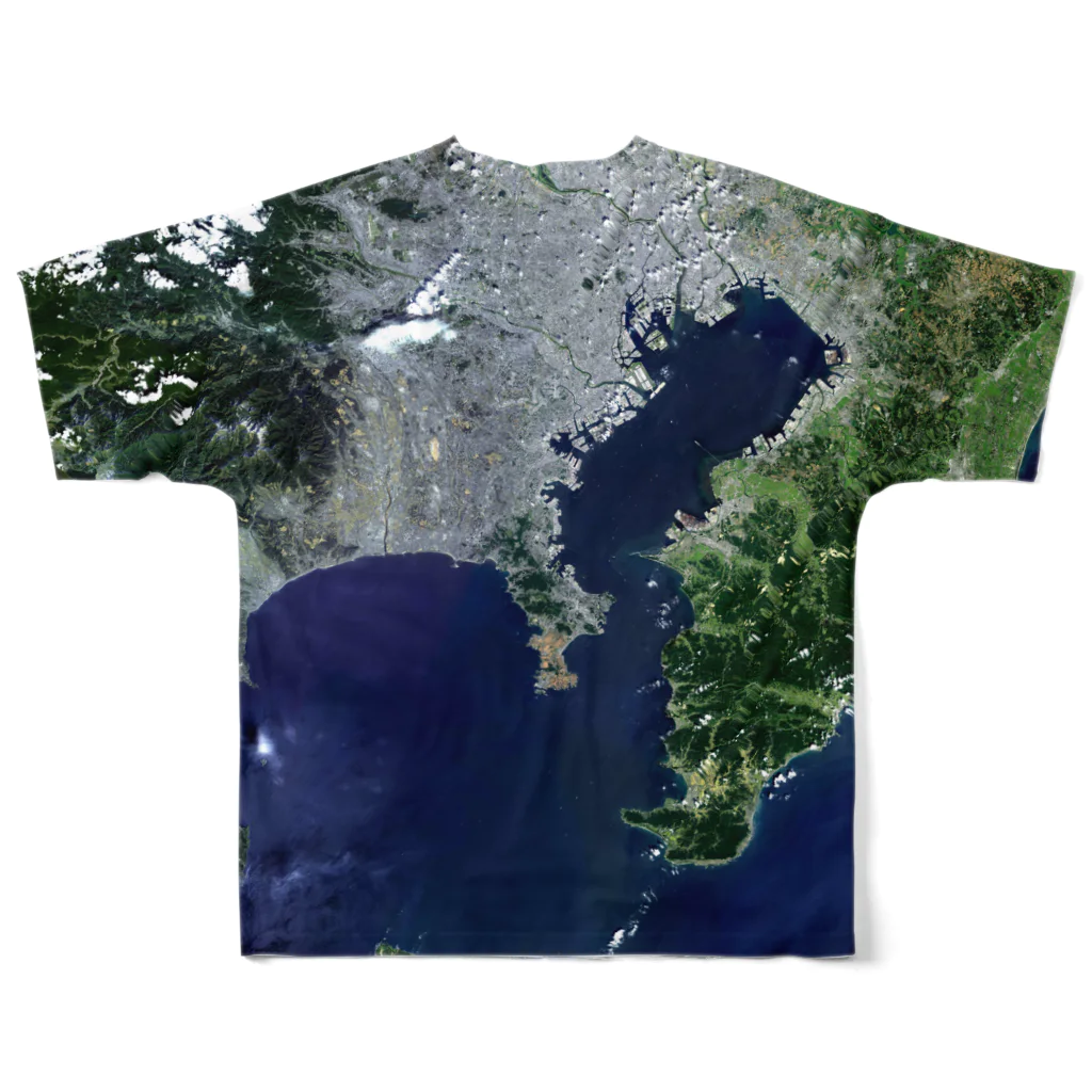 WEAR YOU AREの神奈川県 横須賀市 フルグラフィックTシャツの背面