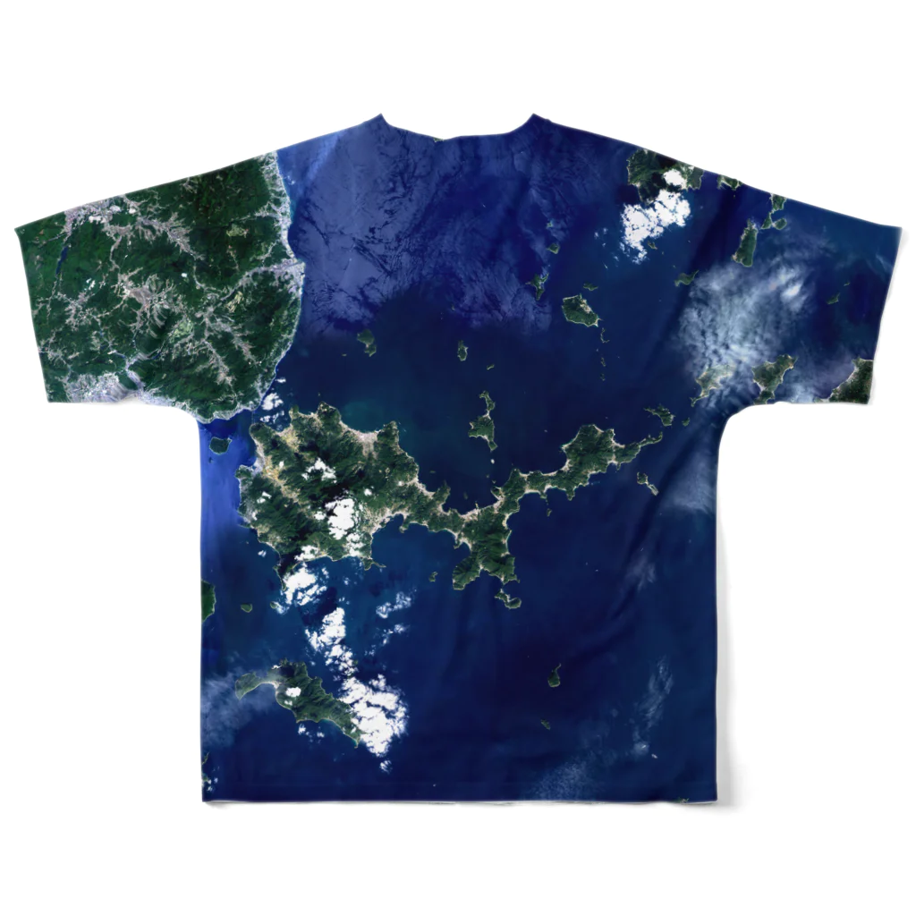 WEAR YOU AREの山口県 岩国市 Tシャツ 両面 フルグラフィックTシャツの背面