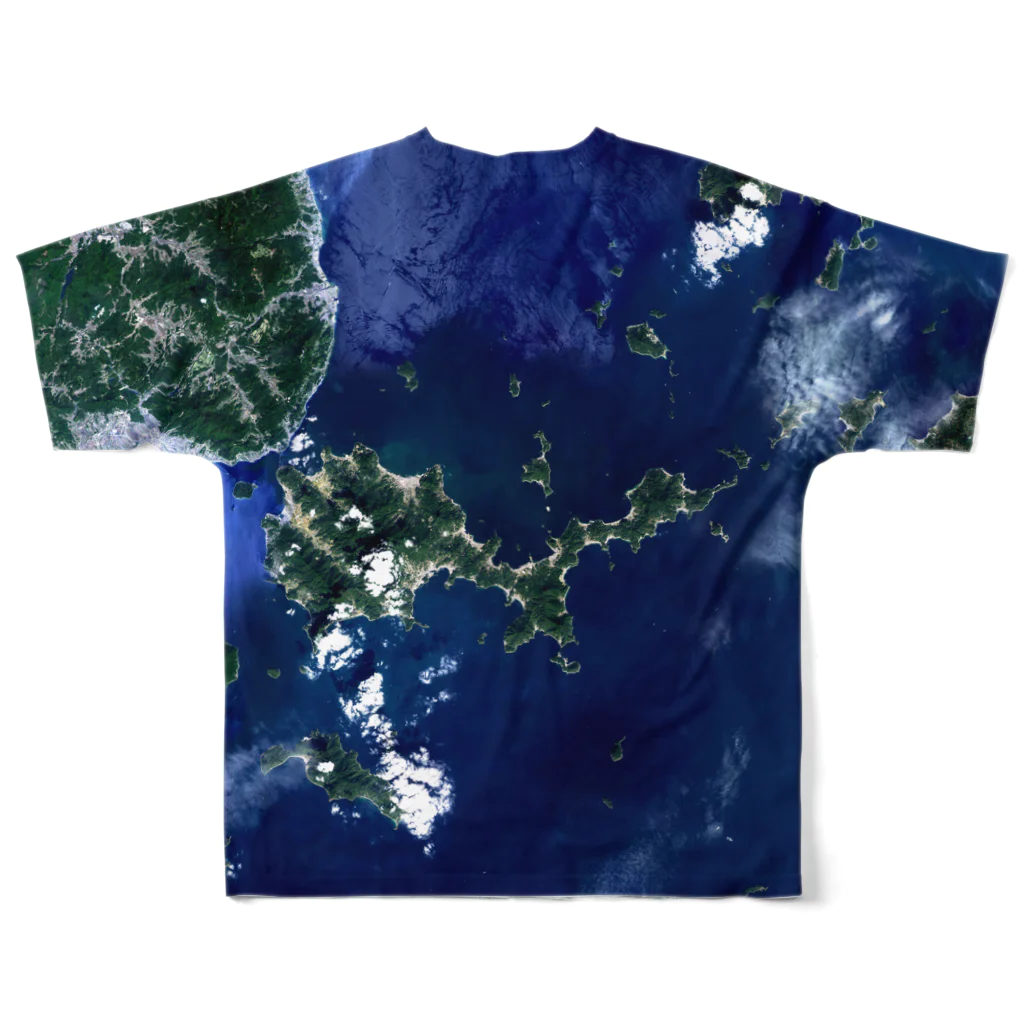 WEAR YOU AREの山口県 岩国市 Tシャツ 両面 フルグラフィックTシャツの背面