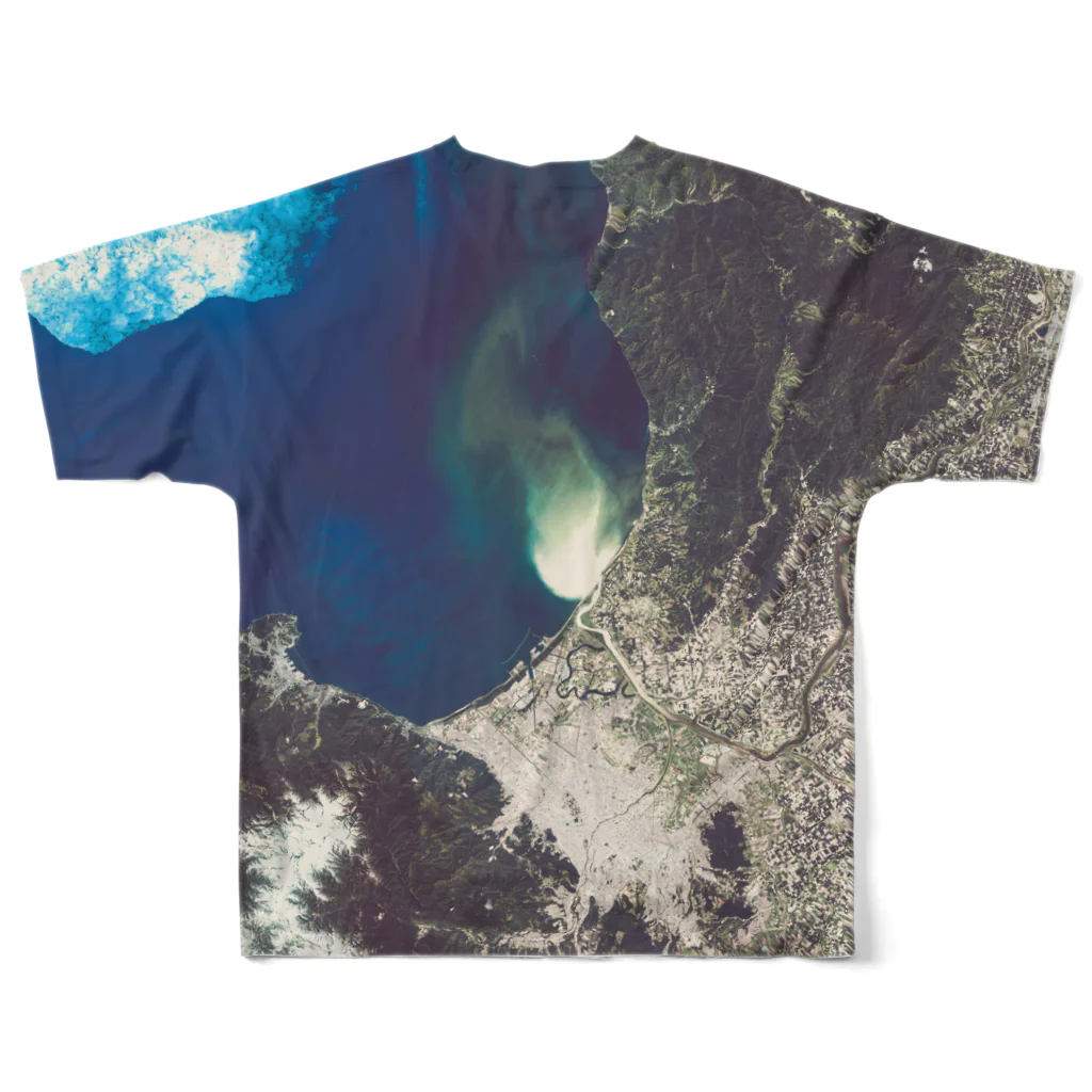 WEAR YOU AREの北海道 札幌市 Tシャツ 両面 フルグラフィックTシャツの背面