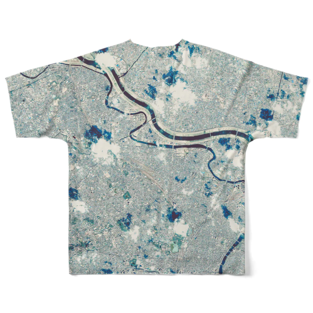 WEAR YOU AREの東京都 荒川区 Tシャツ 両面 All-Over Print T-Shirt :back