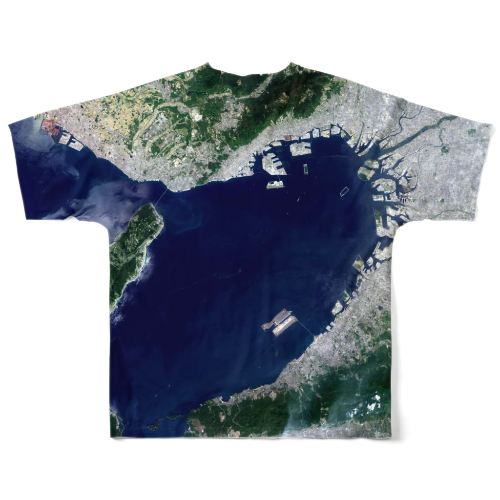 WEAR YOU AREの兵庫県 神戸市 Tシャツ 両面 フルグラフィックTシャツの背面