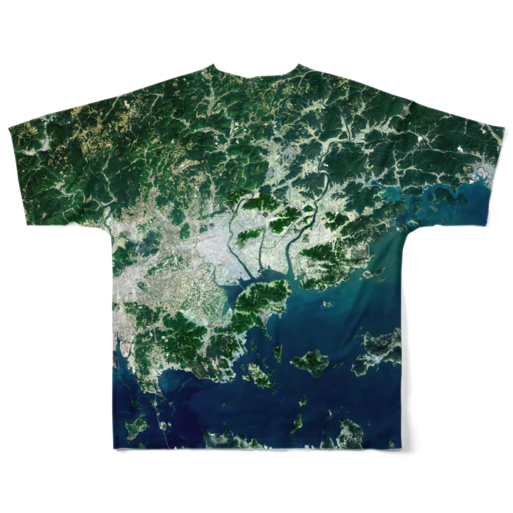 WEAR YOU AREの岡山県 岡山市 Tシャツ 両面 フルグラフィックTシャツの背面