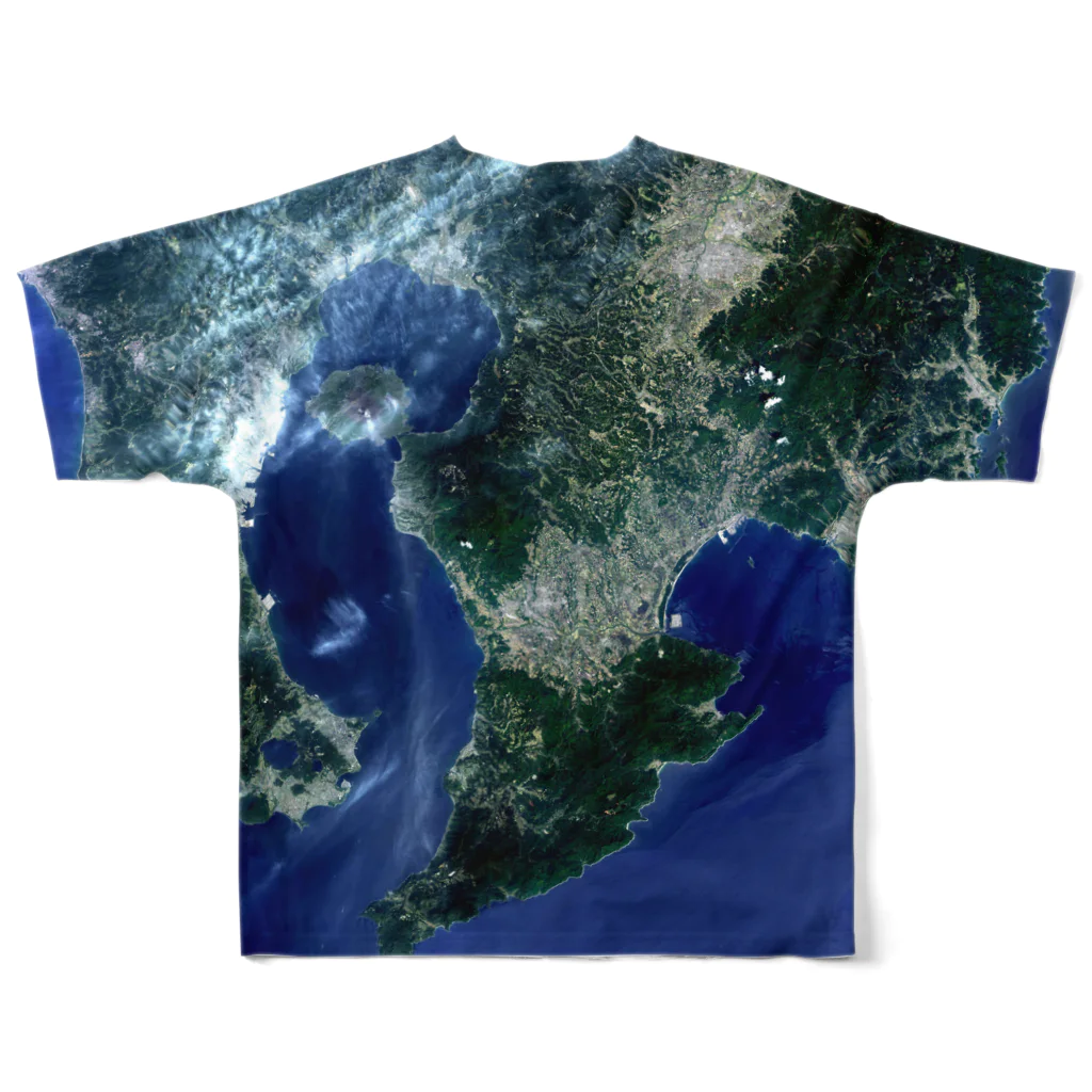 WEAR YOU AREの鹿児島県 鹿屋市 Tシャツ 両面 フルグラフィックTシャツの背面