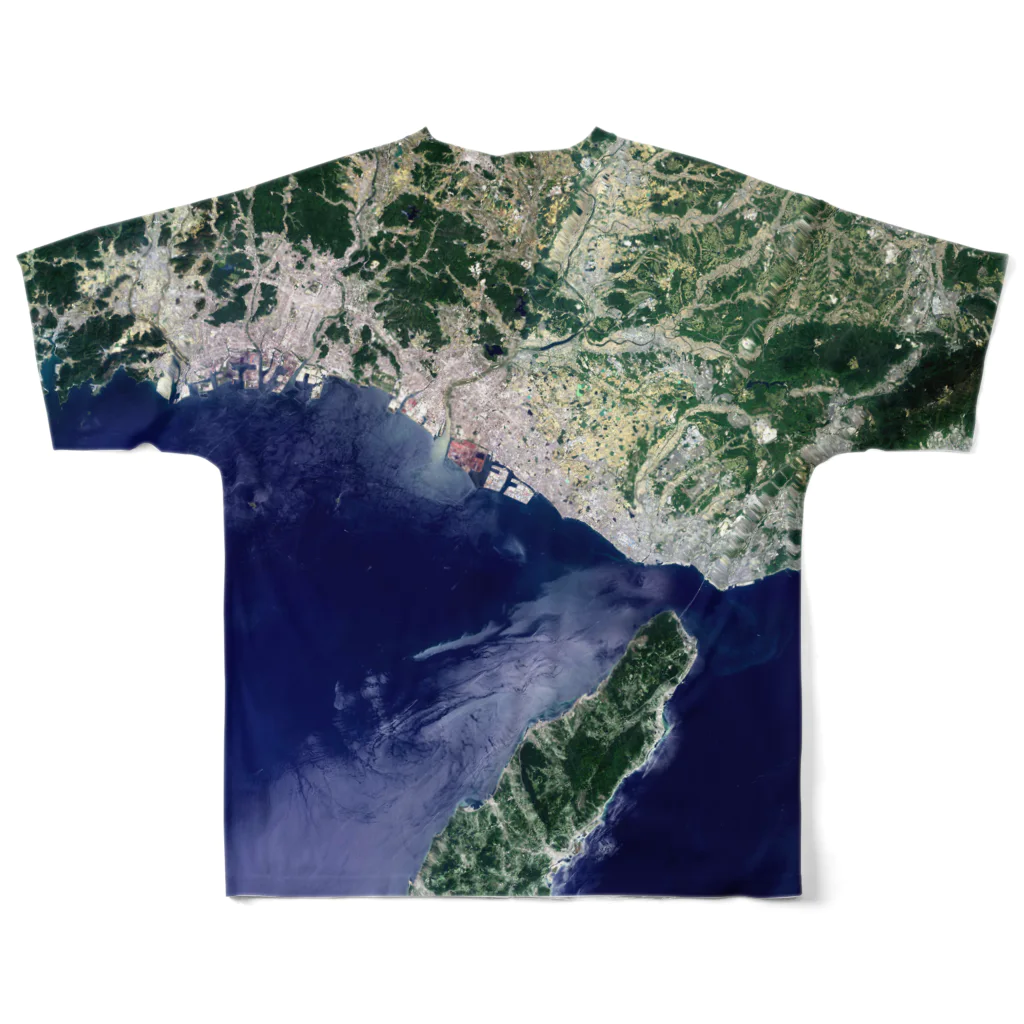 WEAR YOU AREの兵庫県 明石市 Tシャツ 両面 フルグラフィックTシャツの背面