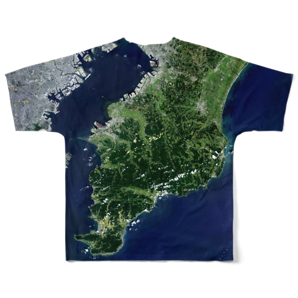 WEAR YOU AREの千葉県 市原市 Tシャツ 両面 フルグラフィックTシャツの背面