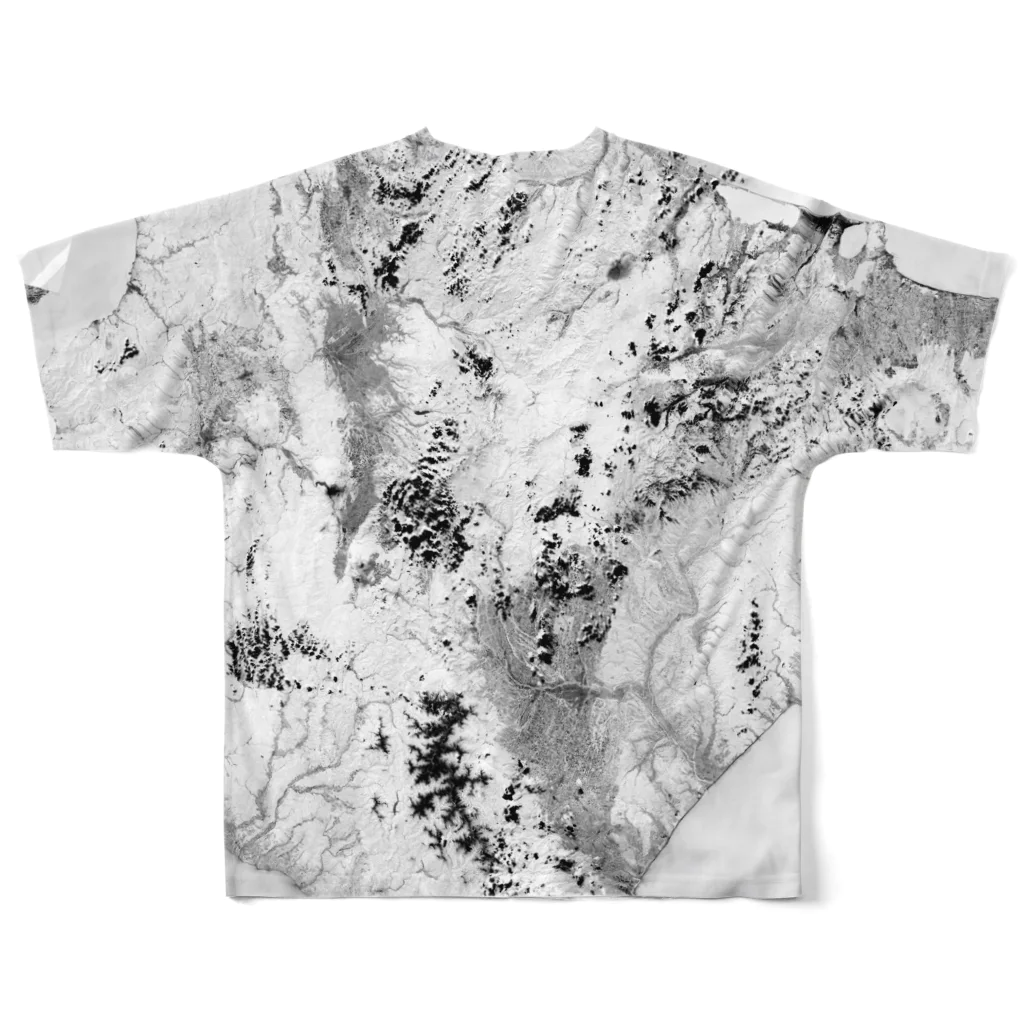 WEAR YOU AREの北海道 上川郡 Tシャツ 両面 All-Over Print T-Shirt :back