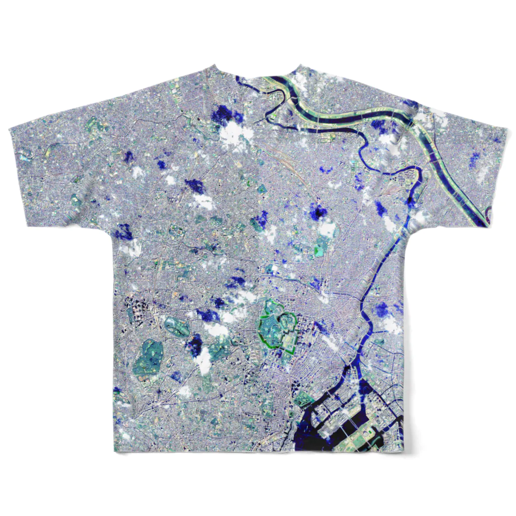 WEAR YOU AREの東京都 千代田区 Tシャツ 両面 All-Over Print T-Shirt :back