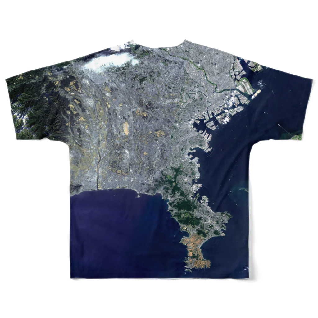 WEAR YOU AREの神奈川県 逗子市 Tシャツ 両面 フルグラフィックTシャツの背面