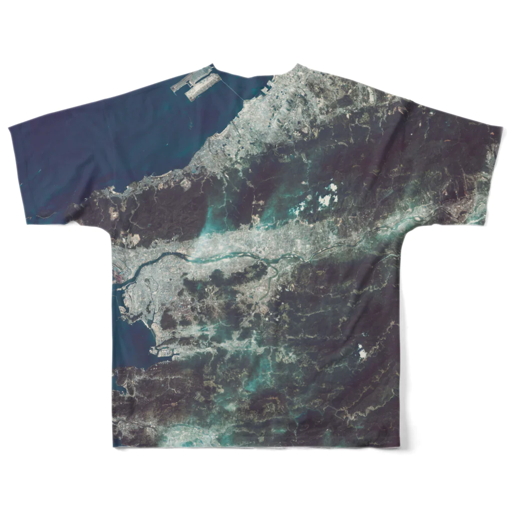 WEAR YOU AREの和歌山県 海草郡 Tシャツ 両面 All-Over Print T-Shirt :back