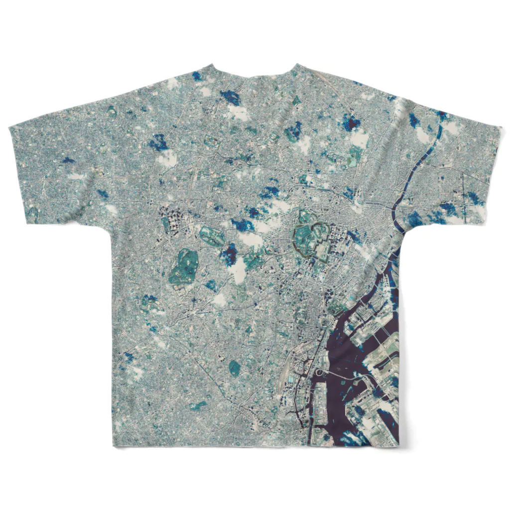 WEAR YOU AREの東京都 渋谷区 Tシャツ 両面 All-Over Print T-Shirt :back