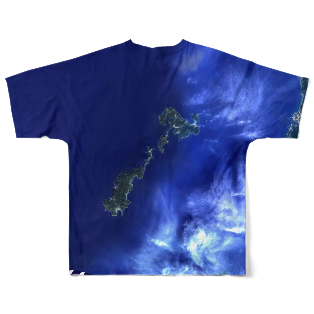 WEAR YOU AREの鹿児島県 薩摩川内市 Tシャツ 両面 フルグラフィックTシャツの背面