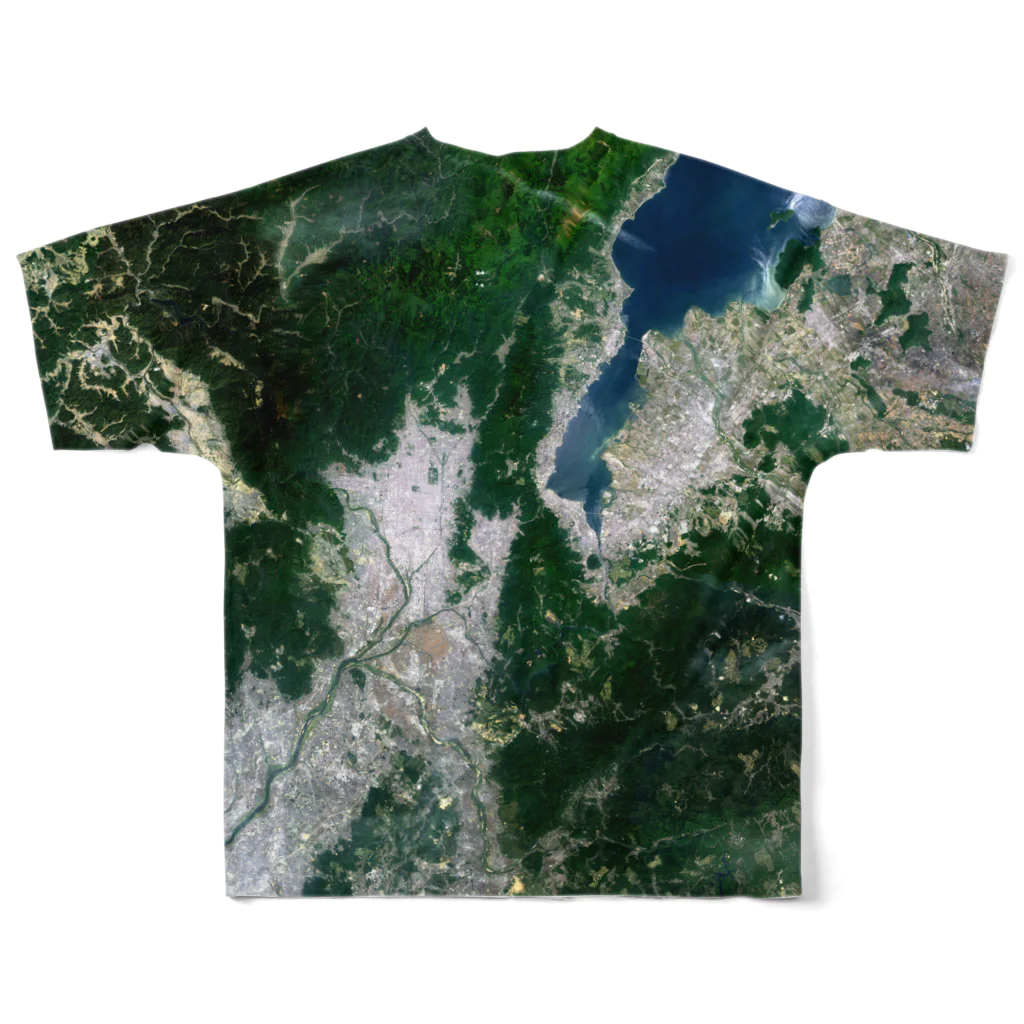 WEAR YOU AREの滋賀県 大津市 Tシャツ 両面 フルグラフィックTシャツの背面