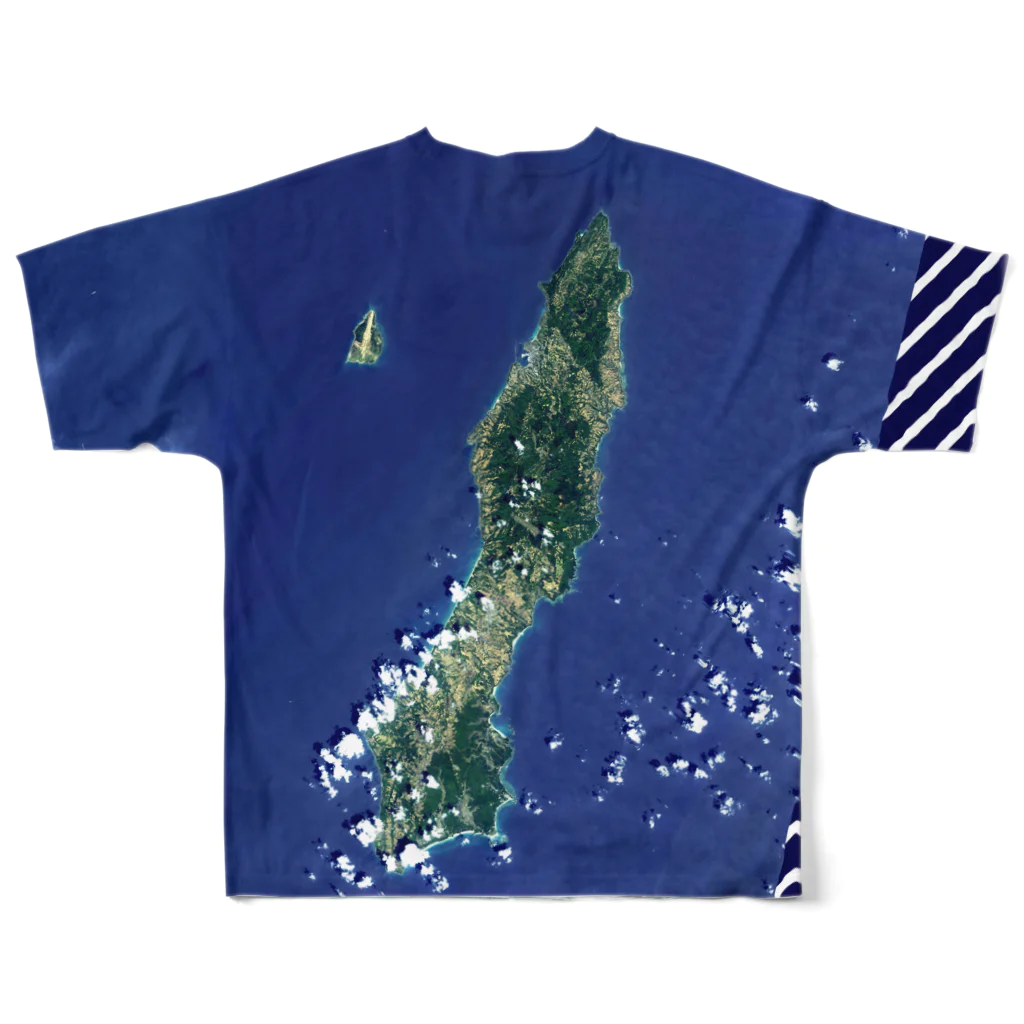 WEAR YOU AREの鹿児島県 熊毛郡 Tシャツ 両面 All-Over Print T-Shirt :back