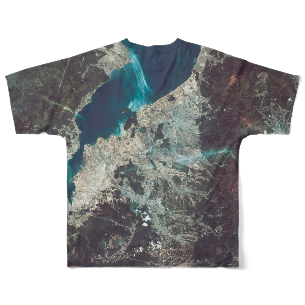 WEAR YOU AREの滋賀県 東近江市 Tシャツ 両面 All-Over Print T-Shirt :back