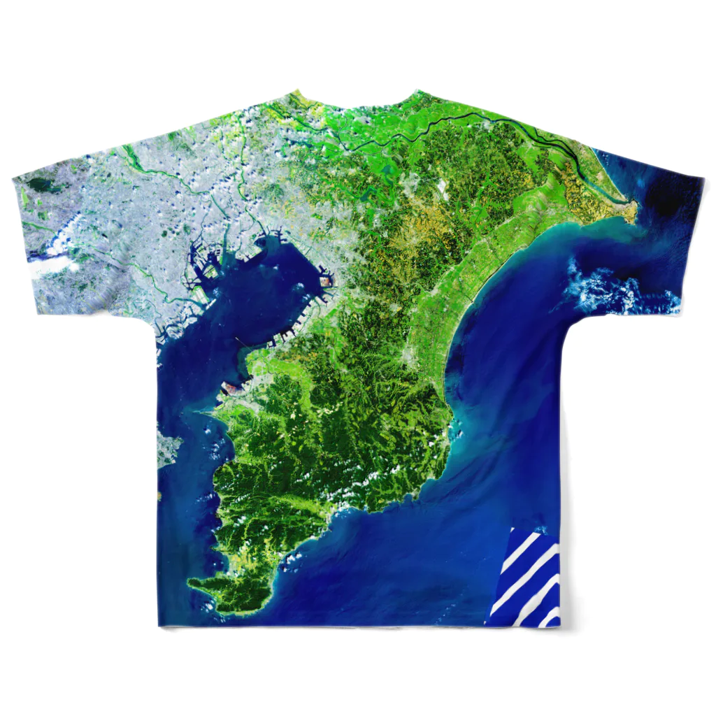WEAR YOU AREの千葉県 市原市 Tシャツ 両面 フルグラフィックTシャツの背面