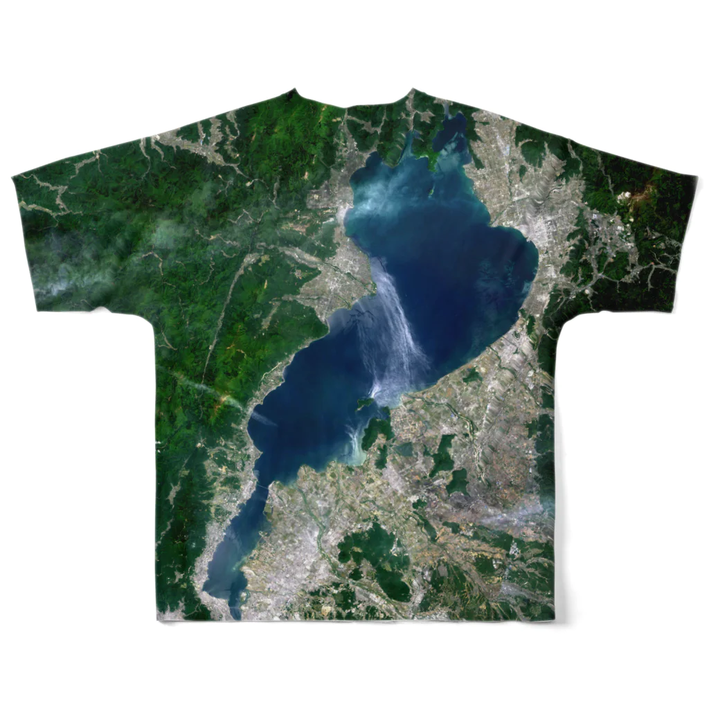 WEAR YOU AREの滋賀県 近江八幡市 Tシャツ 両面 フルグラフィックTシャツの背面