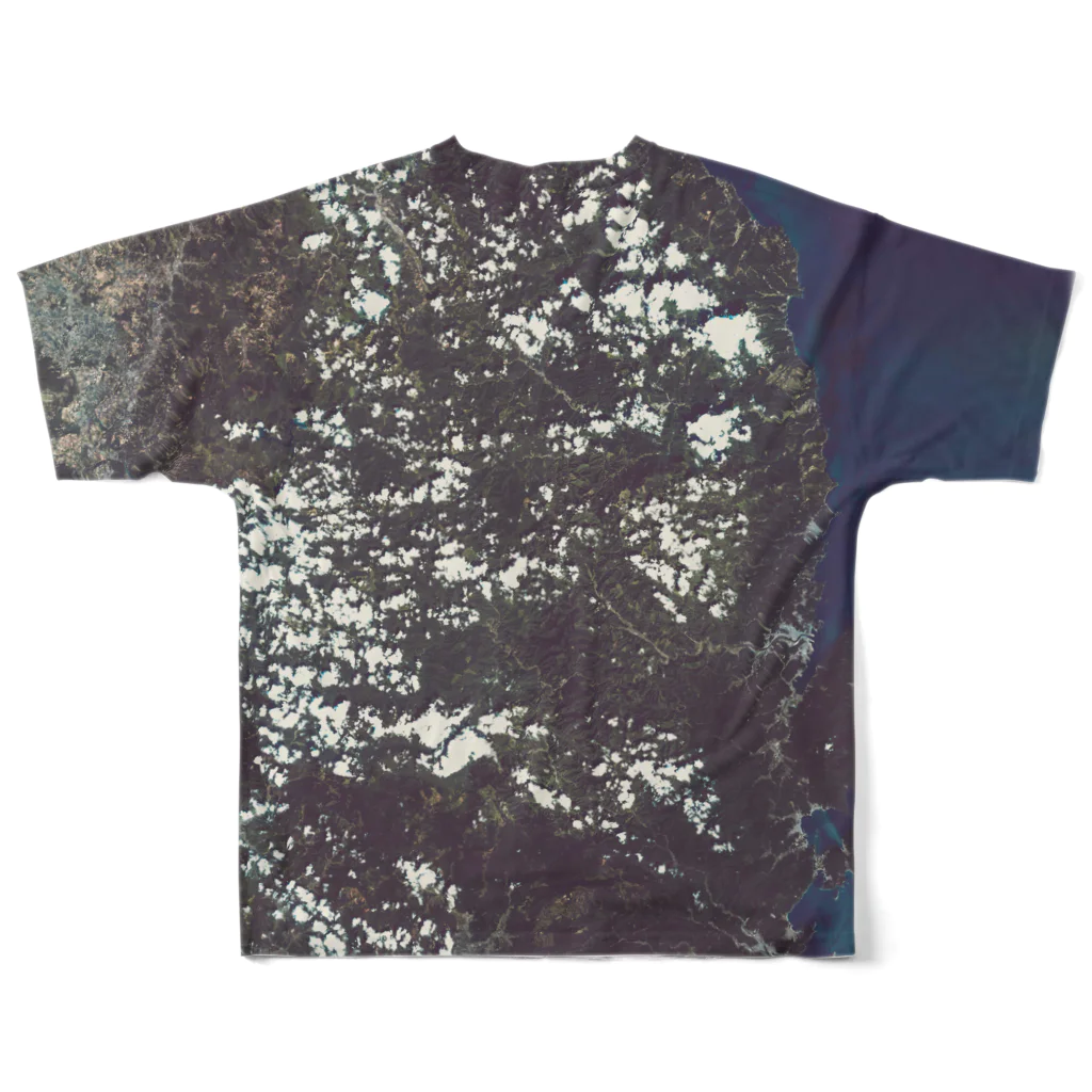 WEAR YOU AREの岩手県 宮古市 Tシャツ 両面 All-Over Print T-Shirt :back