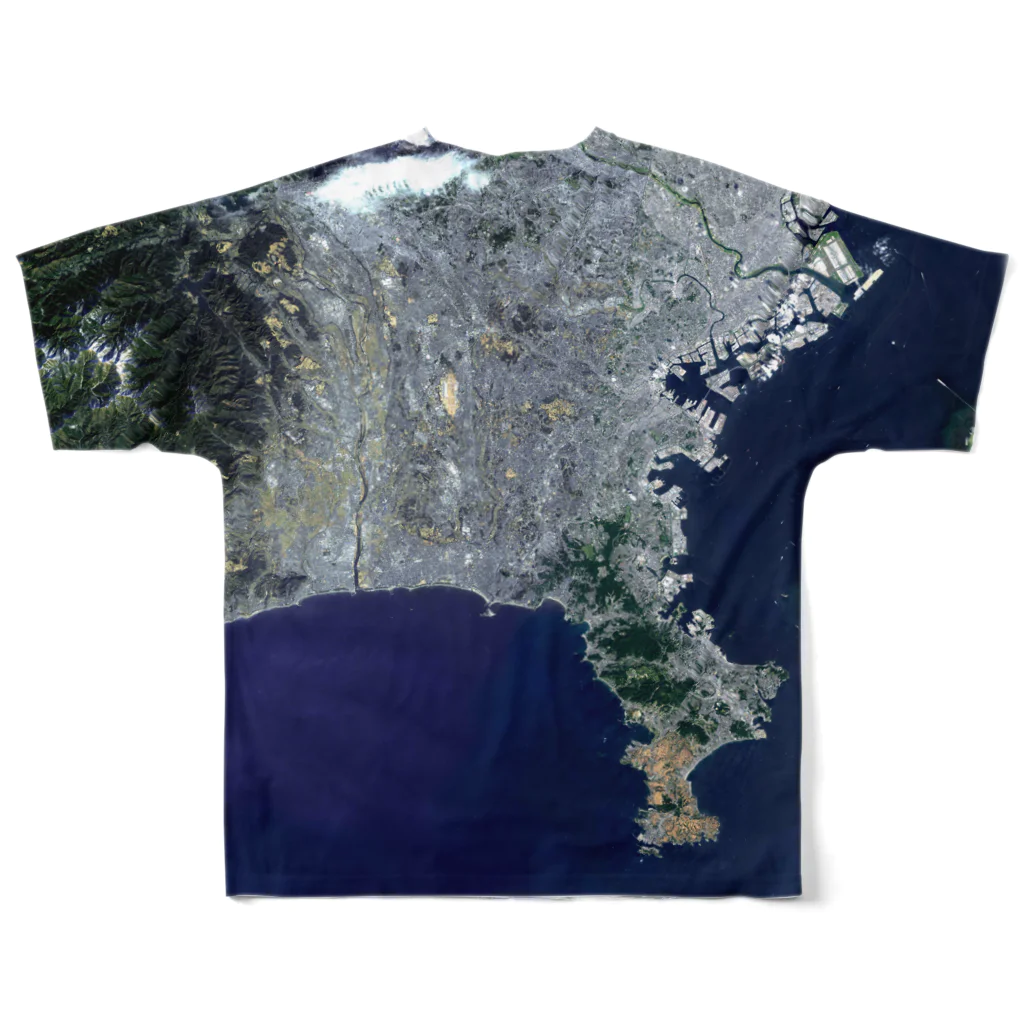 WEAR YOU AREの神奈川県 横浜市 Tシャツ 両面 フルグラフィックTシャツの背面