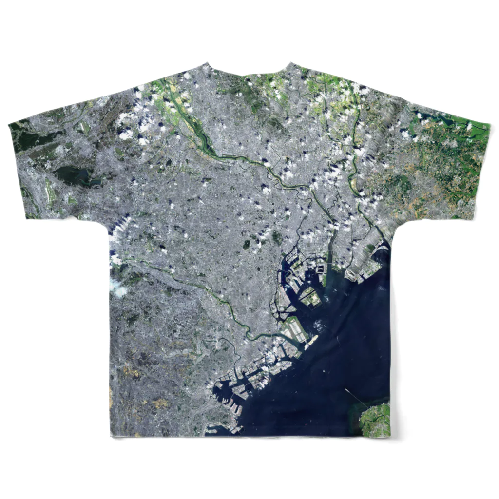 WEAR YOU AREの東京都 渋谷区 Tシャツ 両面 フルグラフィックTシャツの背面