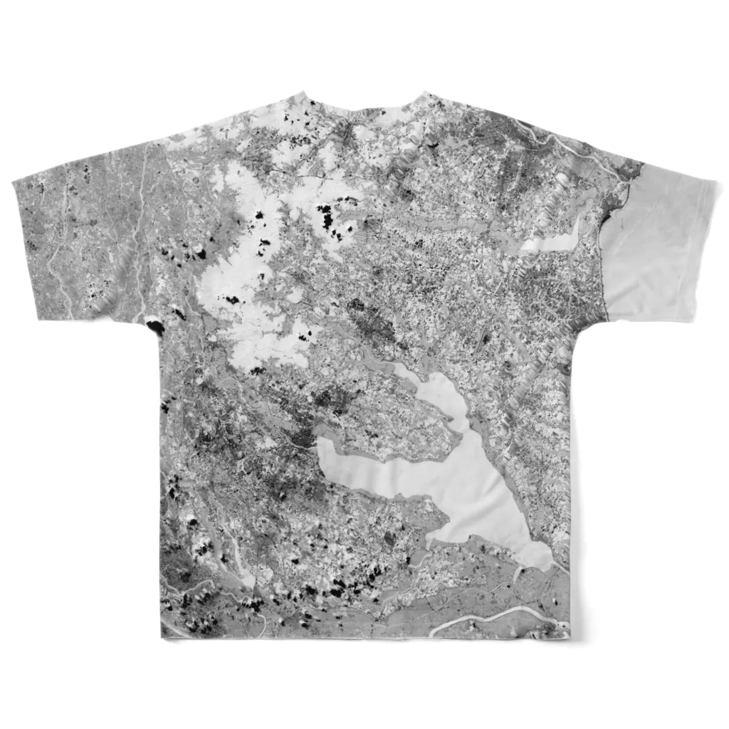 WEAR YOU AREの茨城県 石岡市 Tシャツ 両面 All-Over Print T-Shirt :back