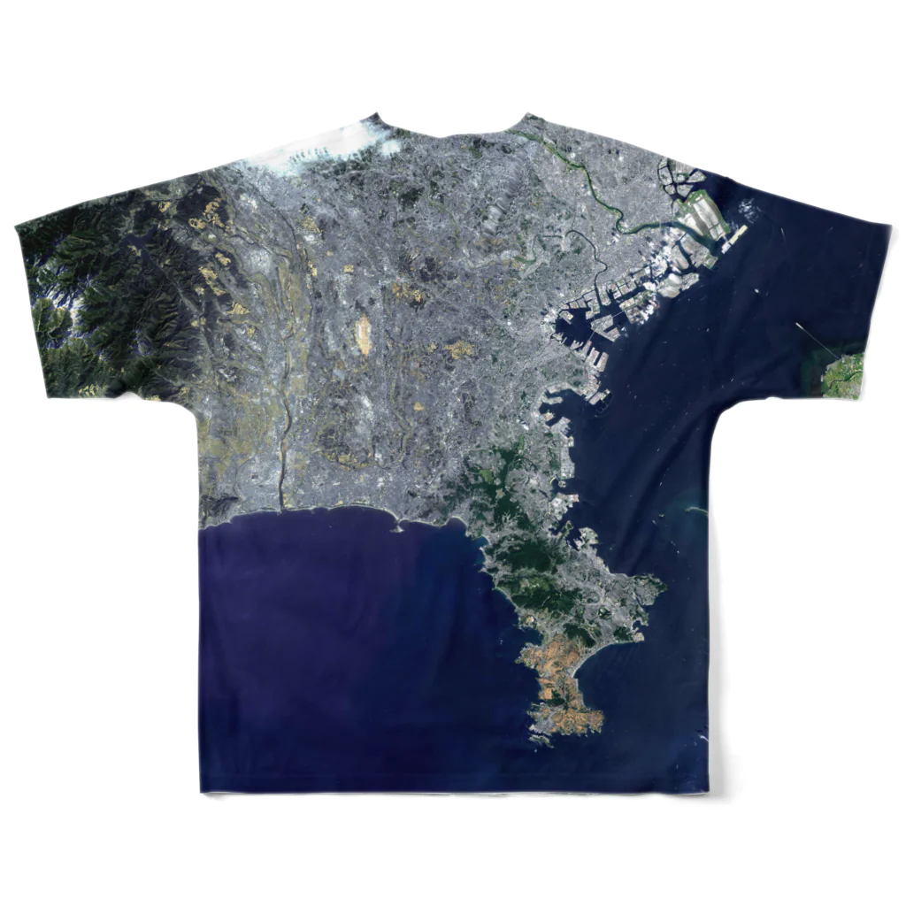 WEAR YOU AREの神奈川県 鎌倉市 Tシャツ 両面 フルグラフィックTシャツの背面